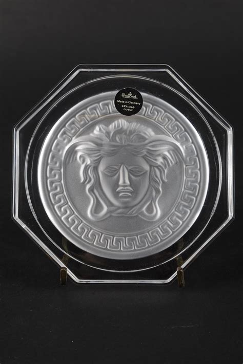 versace medusa crystal drink coaster|Versace Medusa Lumiere Crystal Coaster .